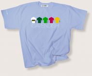 Mark Cavendish Career Jerseys T-shirt